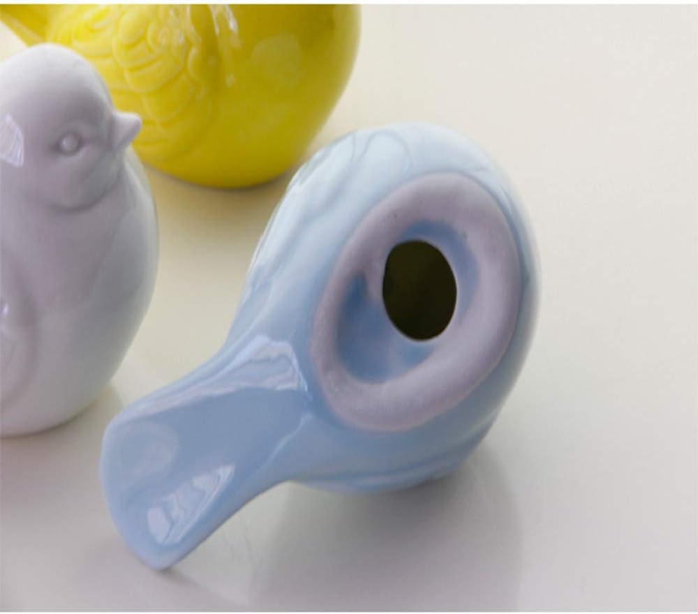 NEW Ceramic Bird Statue Figurine / Blue