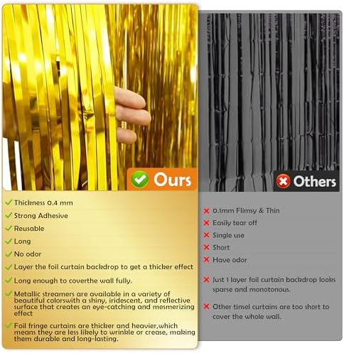 OHOME New Years Decorations 2027 - New Year Backdrop for Wall Door - New Years Eve Party Supplies - Happy New Year Decorations 2027 Eve Decorations