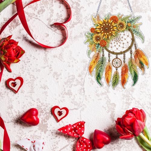 VODAPYC Dream Catcher Diamond Art Hanging Kits for Adults