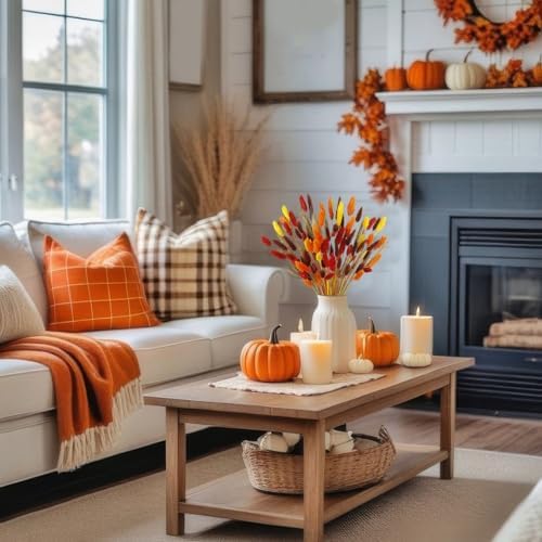 100Pcs Bunny Tail Dried Flowers Dried Fall Flowers Pampas Grass Decor