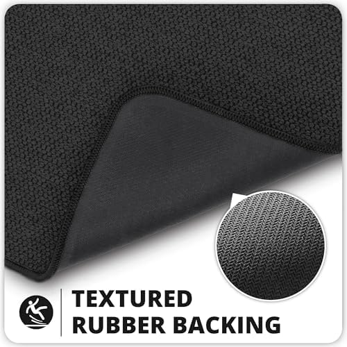 Bosap Bath Mat,Ultra Thin Bathroom Runner Rugs,Large Bath Mats for Bathroom,Quick Dry,Non-Slip,Machine Washable,Low