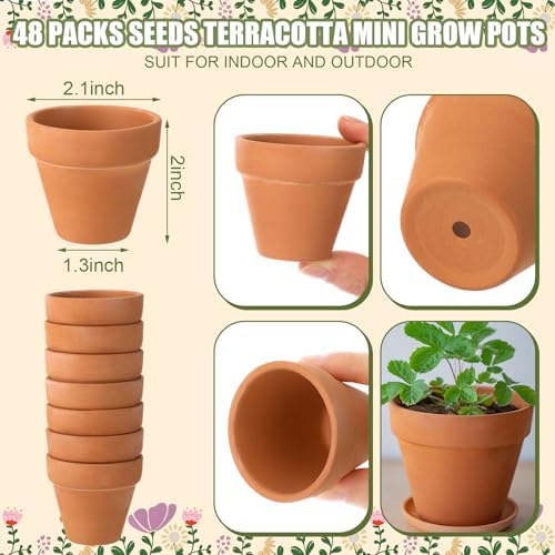 Reallnaive 24 Sets End of Year Teacher Gifts Thank You Seed Packets