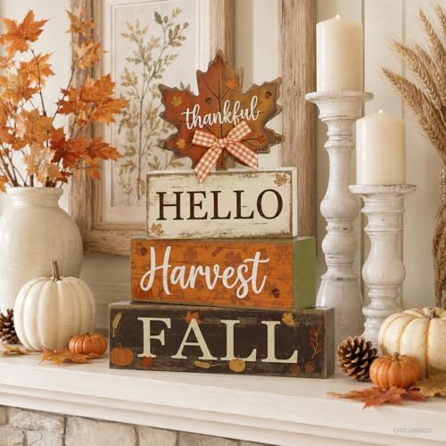 Thankful Leaves Fall Decor, Fall Decorations for Home