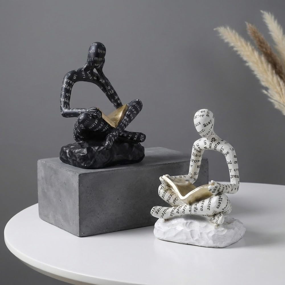 Heavy Duty Book Ends / Black and White