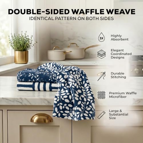 Kitchen Towels, Dish Towels for Kitchen, 3 Pc Kitchen Towel Set