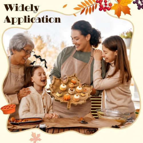 Sliner Maple Leaf Charcuterie Board Wooden Fall Serving Platter Tray Dish