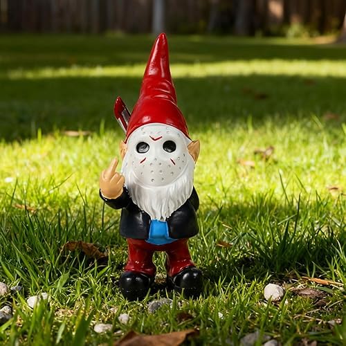 SPINNDO Gnomes Middle Finger Gifts Horror Decor Gnomes Boo Basket Stuffers