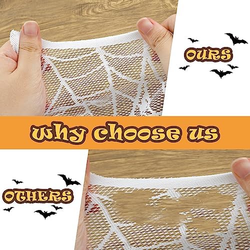 Halloween Decor Indoor White Halloween Fireplace Mantle Decorations Indoor Halloween Decorations White Lace Spiderweb Fireplace Covers Halloween Party Supplies Halloween Party Decorations