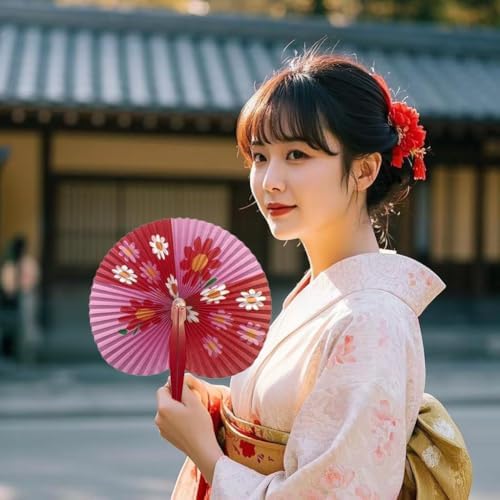 20 Pcs Chinese Paper Fans
