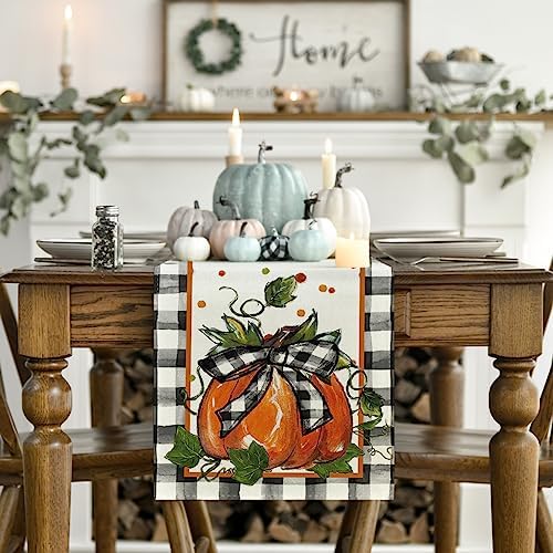 Artoid Mode 210 GSM Fall Table Runner Home Party Decor 13x72 Inch