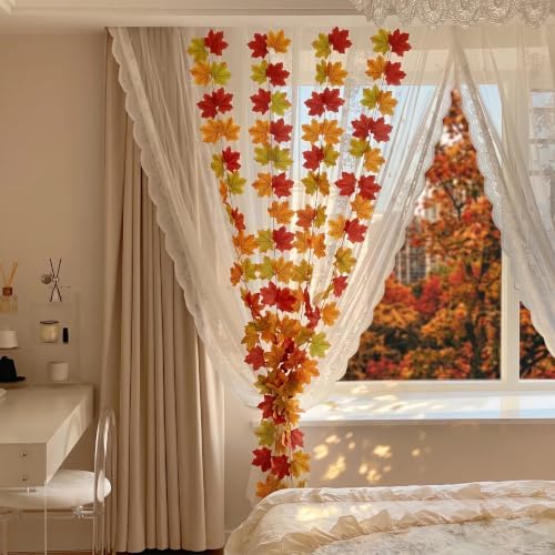 SITUMEIZI Fall Leaves Fake Fall Decorations for Home