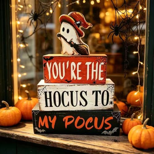 Halloween Decorations Indoor, Halloween Table Decor for Party