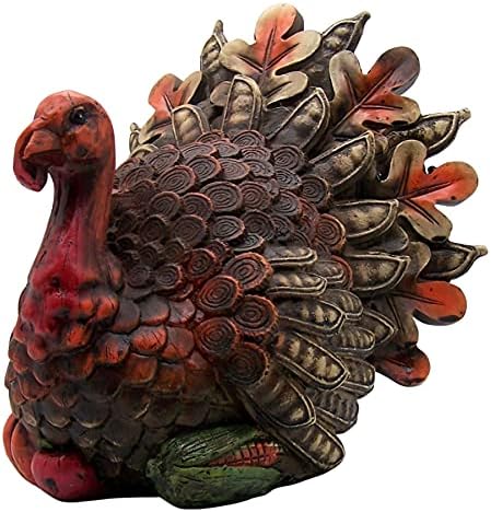 Gerson Resin Harvest Turkey Table Figurine