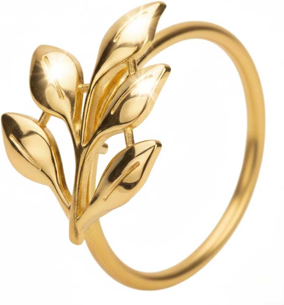 100 Pcs Gold Napkin Rings Bulk Delicate Napkin Holder for Dining Wedding Party Banquet Table Decroration Christmas and