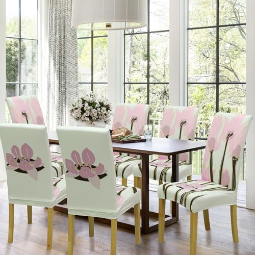 Dining Chair Covers, Stretch Seat Covers, Washable Furniture Protector