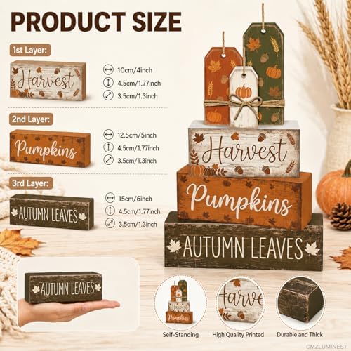 Harvest Leaves Fall Decor, Fall Decorations for Home