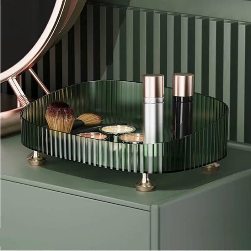 Bathroom Vanity Tray / Dark Green