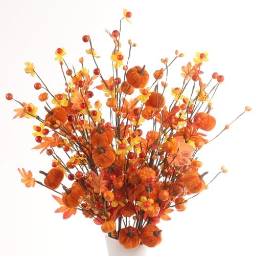 4PCS Fall Decor for Indoor Autume Thanksgiving Home Holiday Decorations