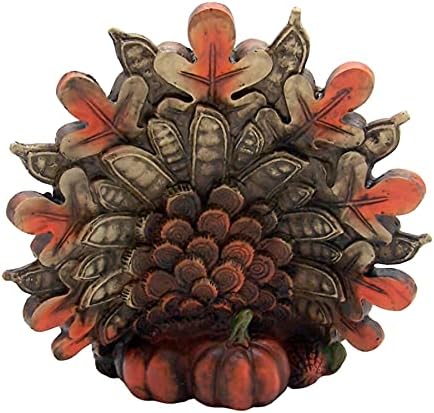 Gerson Resin Harvest Turkey Table Figurine