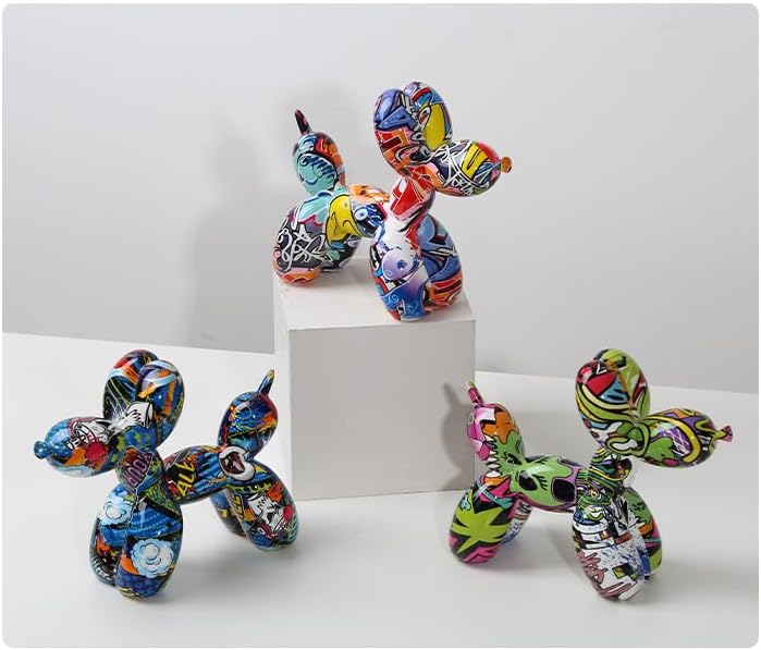 Balloon Dog Statue / Graffiti B