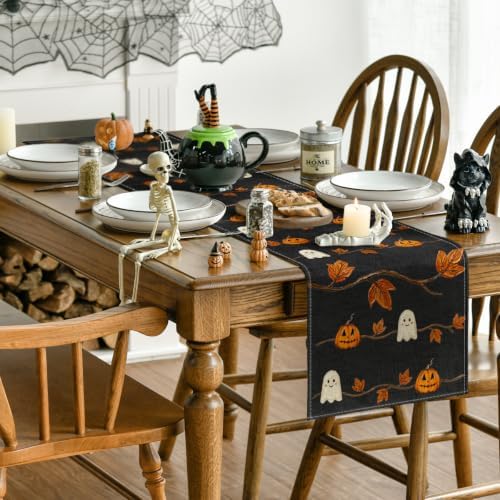 Artoid Mode 210 GSM Halloween Table Runner Home Party Decor 13x36 Inch