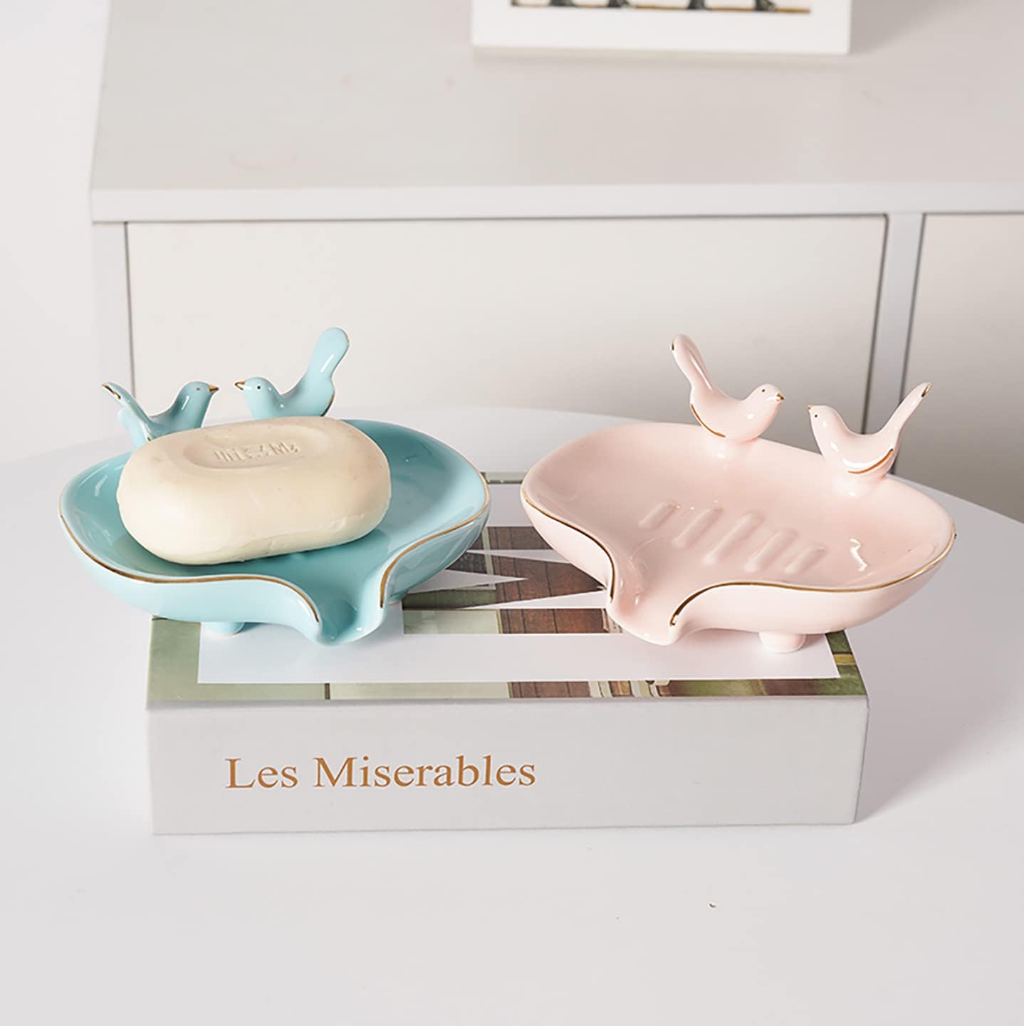 Bird Soap Holder / Pink