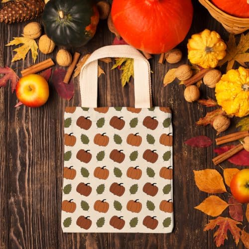 Whaline 12 Pcs Boho Fall Fabric Squares Cotton Fabric Bundles Green Brown Pumpkin Maple Leaf Plaid Sewing Fabrics for Autumn Thanksgiving DIY Handmade Craft Decor, 10 x 10 Inch