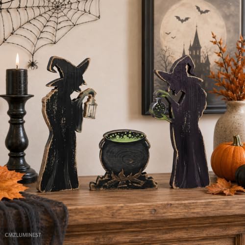 Halloween Witch Decor, Halloween Decorations Indoor for Home