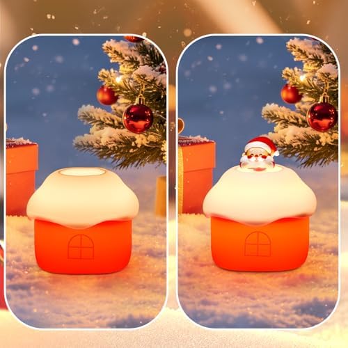 Santa Silicone Night Light Official Licensed Genuine Christmas Decor Gifts