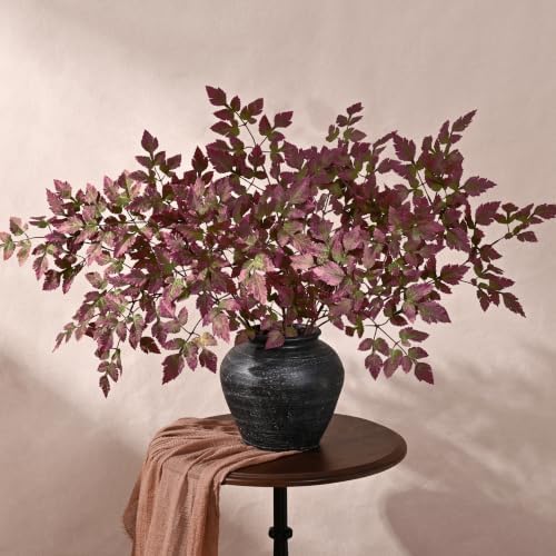 Waipfaru 36" Fall Stems for Vases, Fall Floral Stems (3pcs)