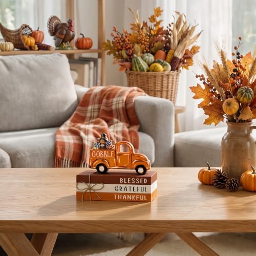 Smile Thanksgiving Wooden Block Decor