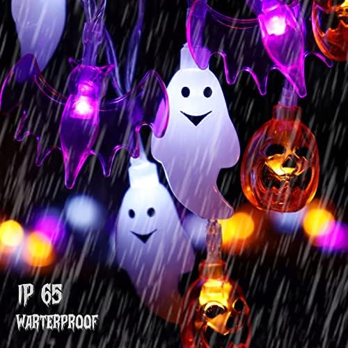 Zimati Halloween Lights Decorations 16ft 30 LED String Light Indoor Outdoor