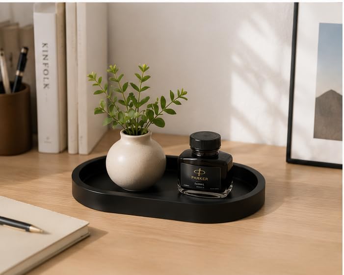 Soap Tray / Vanity Tray / 10.1 x 5 x 1 / Black