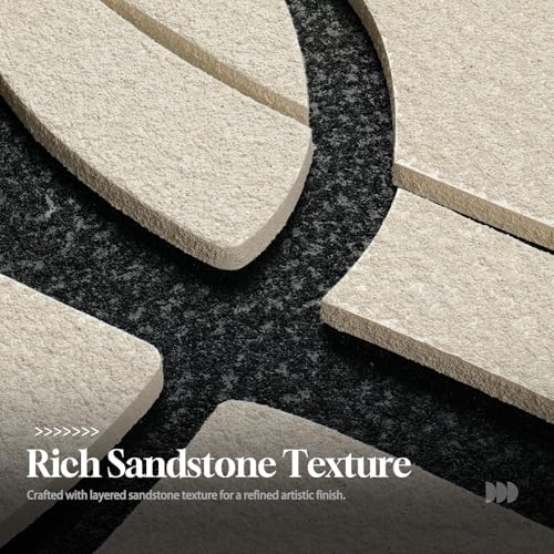3D Black and White Abstract Wall Art, Modern Textured Artwork for Walls