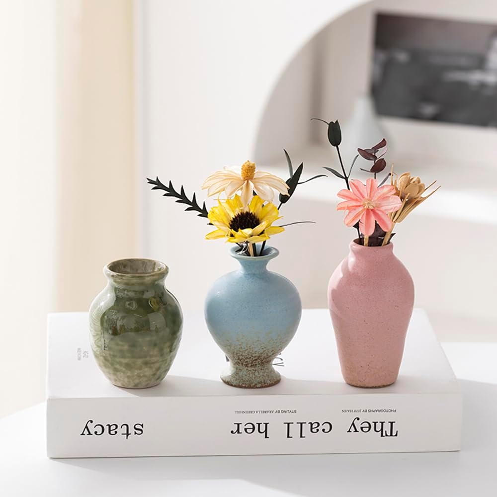 Ceramic Bud Vase / Set of 5