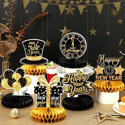 10Pcs Happy New Years Table Centerpieces Decorations 2027