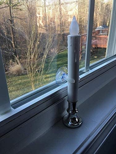 Wondise Flameless Window Candles with Remote and Timer Battery Operated