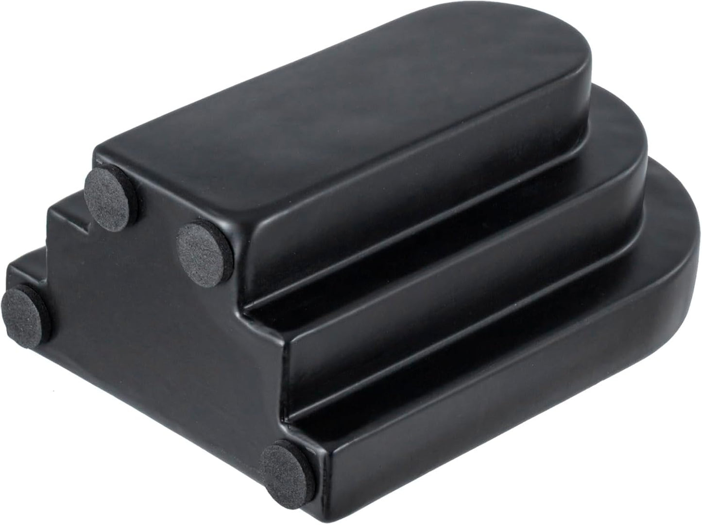 Book Stopper / Book Ends for Heavy Books / Black