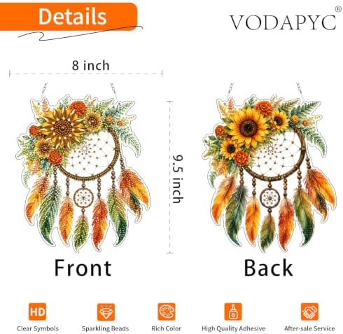 VODAPYC Dream Catcher Diamond Art Hanging Kits for Adults