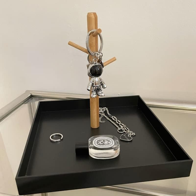 Wood 3-Tier Hanging Organizer / Black Square