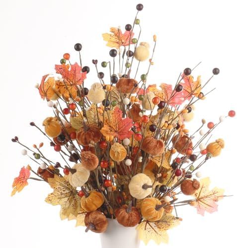 4PCS Fall Decor for Indoor Autume Thanksgiving Home Holiday Decorations