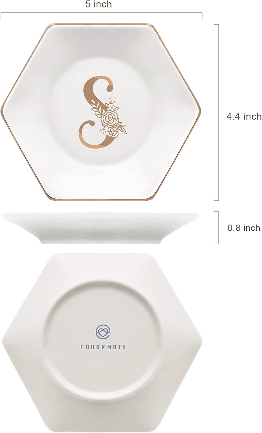 Ceramic Ring Holder / S / White