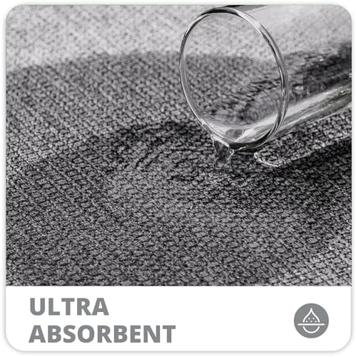 Bosap Bath Mat,Ultra Thin Bathroom Rugs,Rubber Bath Mats for Bathroom,No Slip Bath Rugs,Quick Dry,Machine Washable,Low