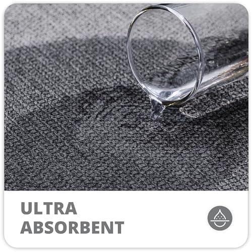 Bosap Bath Mat,Ultra Thin Bathroom Runner Rugs,Large Bath Mats for Bathroom,Quick Dry,Non-Slip,Machine Washable,Low