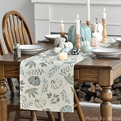 Artoid Mode 210 GSM Fall Table Runner Home Party Decor 13x36 Inch