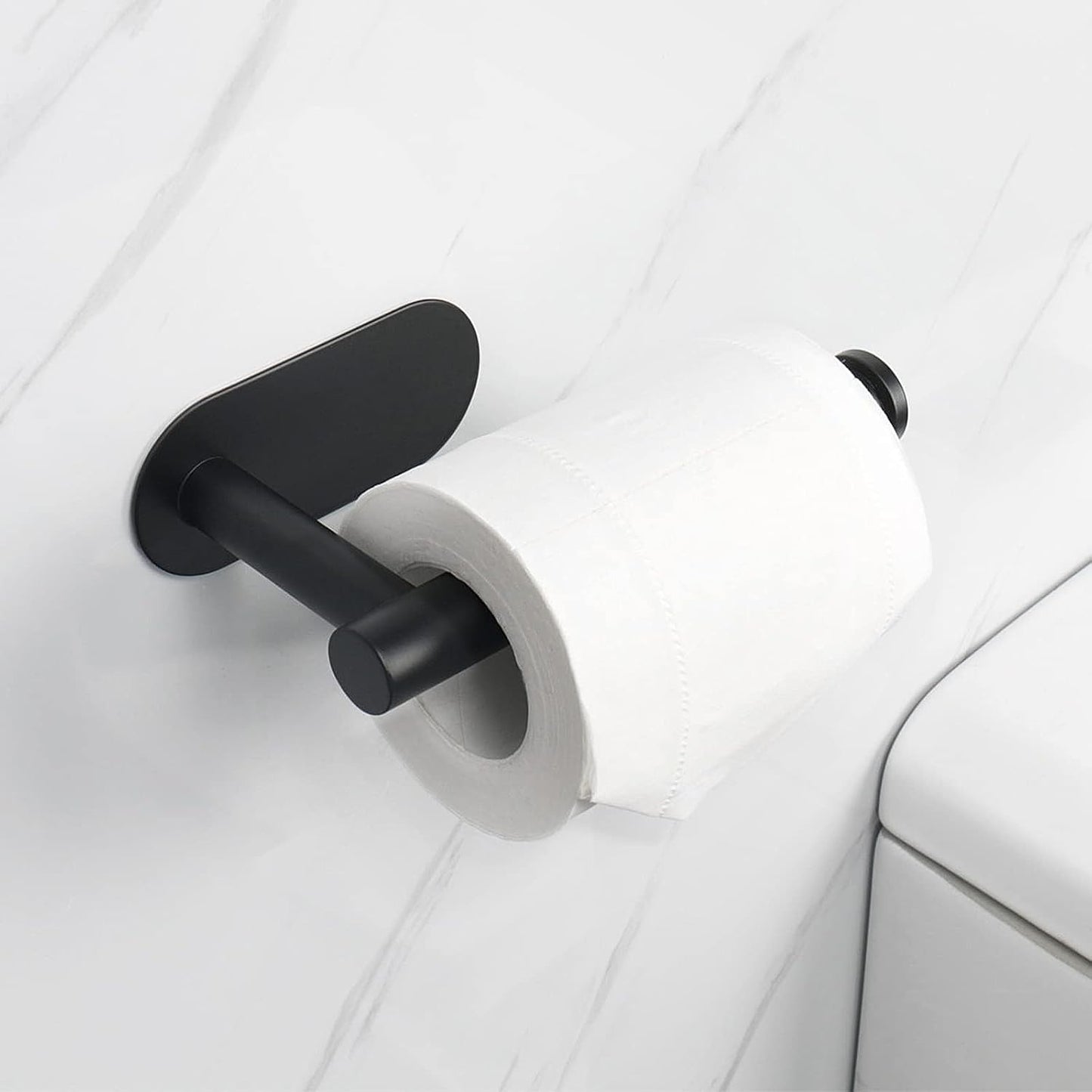 NearMoon Toilet Paper Holder Self Adhesive, Premium Thicken SUS304 Stainless Steel Rustproof Adhesive Toilet Roll