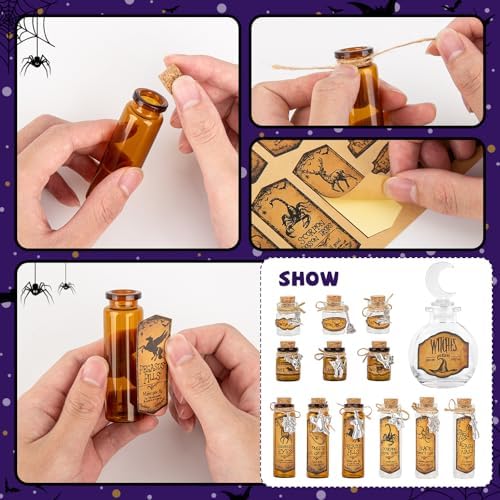 Halloween Decorations, Potion Bottles Halloween Decor