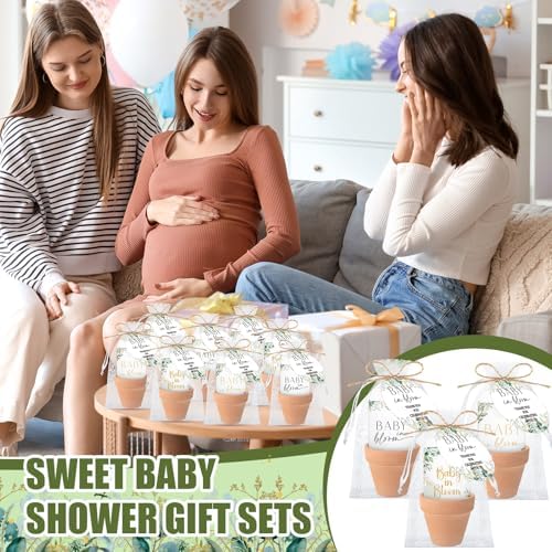 Reallnaive 24 Sets Baby Shower Party Favors Seed Packets Baby in Bloom