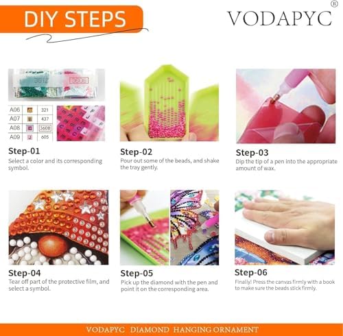 VODAPYC Dream Catcher Diamond Art Hanging Kits for Adults