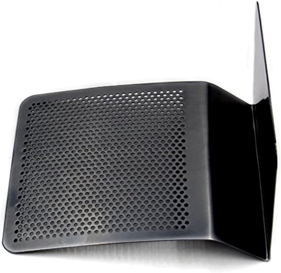 Metal Mesh Bookends Heavy Duty / Matte Black